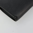 LOUIS VUITTON Epi Pochette Accessoires Pouch Black M52982 LV Auth BA12799-14