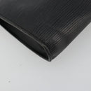 LOUIS VUITTON Epi Pochette Accessoires Pouch Black M52982 LV Auth BA12799-16
