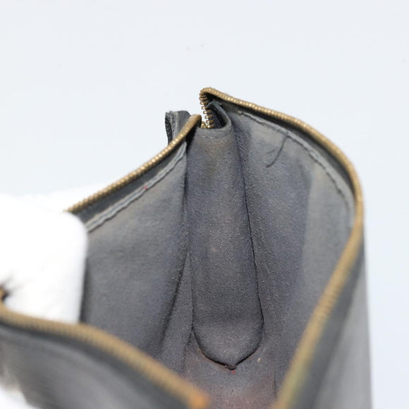 LOUIS VUITTON Epi Pochette Accessoires Pouch Black M52982 LV Auth BA12799