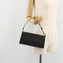 LOUIS VUITTON Epi Pochette Accessoires Pouch Black M52982 LV Auth BA12799-20