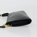 LOUIS VUITTON Epi Pochette Accessoires Pouch Black M52982 LV Auth BA12799-4