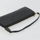 LOUIS VUITTON Epi Pochette Accessoires Pouch Black M52982 LV Auth BA12799-6
