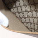 GUCCI GG Supreme Web Sherry Line Tote Bag PVC Beige 39 02 003 Auth BA12802-11