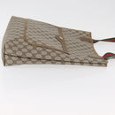 GUCCI GG Supreme Web Sherry Line Tote Bag PVC Beige 39 02 003 Auth BA12802-3
