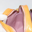 LOUIS VUITTON Monogram Vernis Wooster Bag Marshmallow Pink M91037 Auth BA12807-18