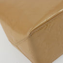 LOUIS VUITTON Monogram Vernis Reade PM Hand Bag Noisette M91334 LV Auth BA12809-14