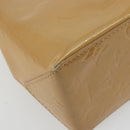 LOUIS VUITTON Monogram Vernis Reade PM Hand Bag Noisette M91334 LV Auth BA12809-16