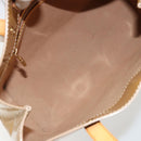 LOUIS VUITTON Monogram Vernis Reade PM Hand Bag Noisette M91334 LV Auth BA12809-11