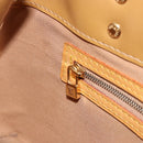 LOUIS VUITTON Monogram Vernis Reade PM Hand Bag Noisette M91334 LV Auth BA12809-20