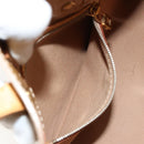 LOUIS VUITTON Monogram Vernis Reade PM Hand Bag Noisette M91334 LV Auth BA12809-21