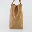 LOUIS VUITTON Monogram Vernis Reade PM Hand Bag Noisette M91334 LV Auth BA12809-4