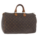 LOUIS VUITTON Monogram Speedy 40 Hand Bag M41522 LV Auth BA12812-1