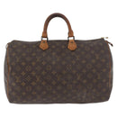 LOUIS VUITTON Monogram Speedy 40 Hand Bag M41522 LV Auth BA12812-13