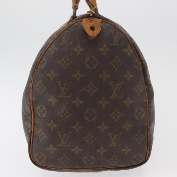 LOUIS VUITTON Monogram Speedy 40 Hand Bag M41522 LV Auth BA12812