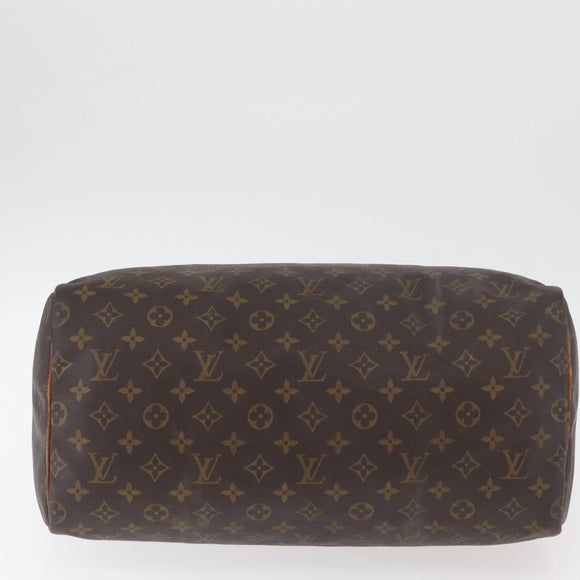 LOUIS VUITTON Monogram Speedy 40 Hand Bag M41522 LV Auth BA12812
