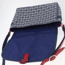 GUCCI Kinder Umhängetasche Canvas Silber Blau 664143 Auth BA12815-18