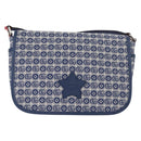 GUCCI Kinder Umhängetasche Canvas Silber Blau 664143 Auth BA12815-13