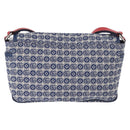 GUCCI Kinder Umhängetasche Canvas Silber Blau 664143 Auth BA12815-2