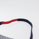 GUCCI Kinder Umhängetasche Canvas Silber Blau 664143 Auth BA12815-8