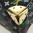 LOUIS VUITTON Monogram Multicolor Speedy 30 Handtasche Schwarz M92642 Auth BA12818V-18