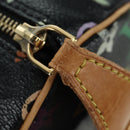 LOUIS VUITTON Monogram Multicolor Speedy 30 Handtasche Schwarz M92642 Auth BA12818V-9