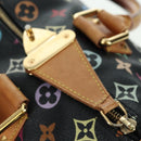 LOUIS VUITTON Monogram Multicolor Speedy 30 Handtasche Schwarz M92642 Auth BA12818V-25