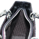 Christian Dior Lady Dior Canage Large Bag Patent 2way Black Auth BA12820SAV-24