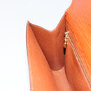 LOUIS VUITTON Epi Art Deco Clutch Bag Brown M52633 LV Auth BA12822-19