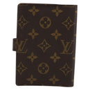 LOUIS VUITTON Monogram Agenda PM Day Planner Cover R20005 LV Auth BA12824-2