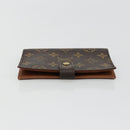 LOUIS VUITTON Monogram Agenda PM Day Planner Cover R20005 LV Auth BA12824-3
