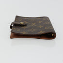 LOUIS VUITTON Monogram Agenda PM Day Planner Cover R20005 LV Auth BA12824-5