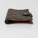 LOUIS VUITTON Monogram Agenda PM Day Planner Cover R20005 LV Auth BA12824-6