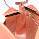 LOUIS VUITTON Epi Jeune Fille MM Shoulder Bag Brown M52153 LV Auth BA12827-21