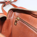 LOUIS VUITTON Epi Jeune Fille MM Shoulder Bag Brown M52153 LV Auth BA12827-22