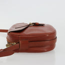 LOUIS VUITTON Epi Jeune Fille MM Shoulder Bag Brown M52153 LV Auth BA12827-4