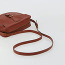 LOUIS VUITTON Epi Jeune Fille MM Shoulder Bag Brown M52153 LV Auth BA12827-7