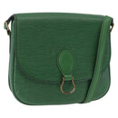 LOUIS VUITTON Epi Saint Cloud GM Shoulder Bag Green M52194 LV Auth BA12833-1
