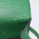 LOUIS VUITTON Epi Saint Cloud GM Shoulder Bag Green M52194 LV Auth BA12833-9
