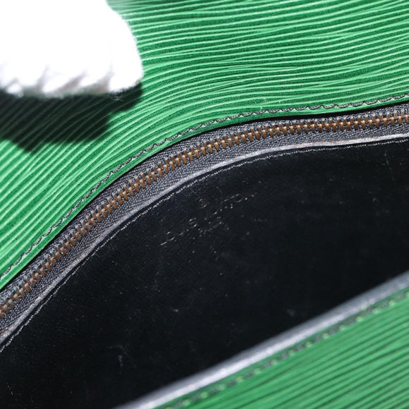 LOUIS VUITTON Epi Saint Cloud GM Shoulder Bag Green M52194 LV Auth BA12833