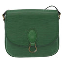 LOUIS VUITTON Epi Saint Cloud GM Shoulder Bag Green M52194 LV Auth BA12833-13