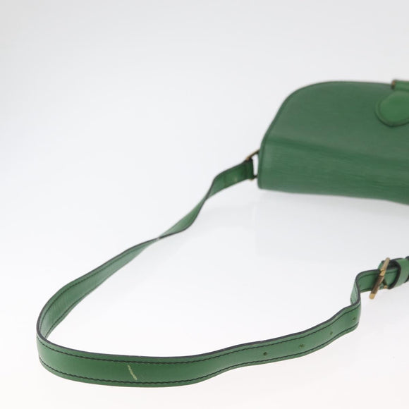 LOUIS VUITTON Epi Saint Cloud GM Shoulder Bag Green M52194 LV Auth BA12833