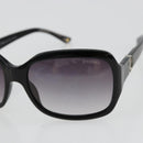 CHANEL COCO Mark Sunglasses plastic Black CC Auth BA12836-6