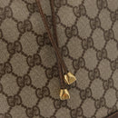 GUCCI GG Supreme Web Sherry Line Bag PVC Beige Gold 41 02 085 Auth BA12841-17
