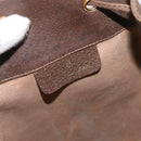 GUCCI GG Supreme Web Sherry Line Bag PVC Beige Gold 41 02 085 Auth BA12841-18