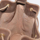 GUCCI GG Supreme Web Sherry Line Bag PVC Beige Gold 41 02 085 Auth BA12841-20