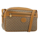 GUCCI Micro GG Supreme Shoulder Bag PVC Beige Gold 001 56 0942 Auth BA12842-1