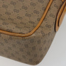 GUCCI Micro GG Supreme Shoulder Bag PVC Beige Gold 001 56 0942 Auth BA12842-16