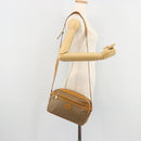 GUCCI Micro GG Supreme Shoulder Bag PVC Beige Gold 001 56 0942 Auth BA12842-26