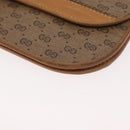 GUCCI Micro GG Supreme Umhängetasche PVC Beige Gold Auth BA12843-16