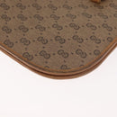 GUCCI Micro GG Supreme Umhängetasche PVC Beige Gold Auth BA12843-18
